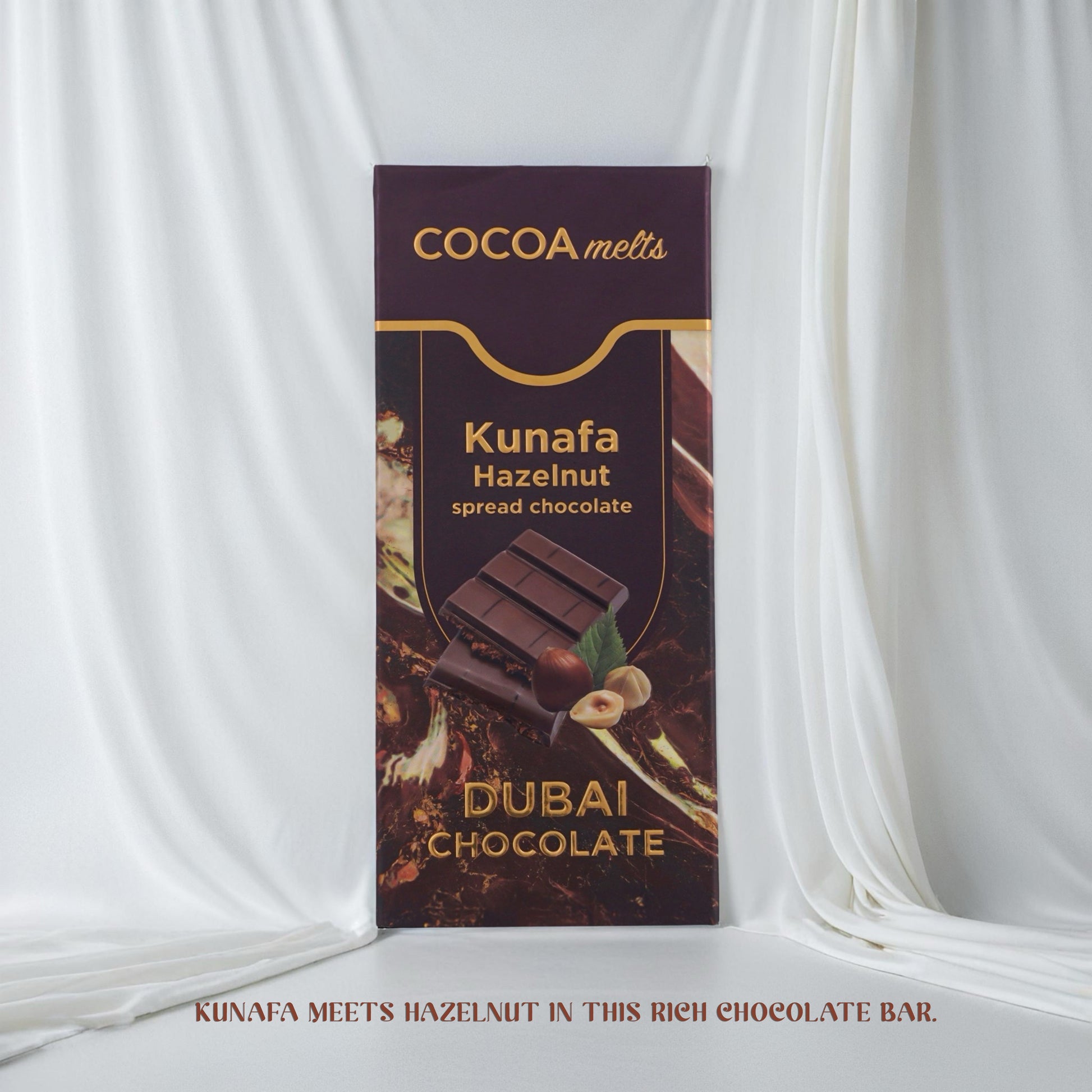 Kunafa Hazelnut Chocolates
